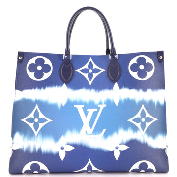 Louis Vuitton OnTheGo Tote Limited Edition Escale Monogram Giant GM