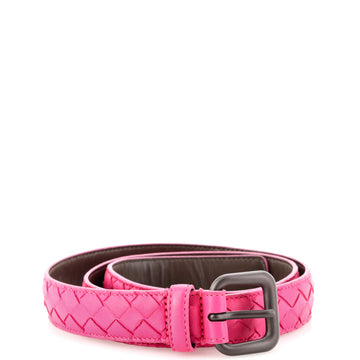 Bottega Veneta Buckle Belt Intrecciato Nappa Medium