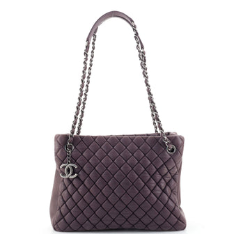 Chanel New Bubble Tote Quilted Calfskin Small