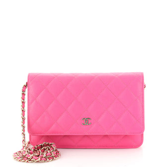 Chanel Wallet on Chain Quilted Caviar