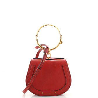 Chloe Nile Crossbody Bag Leather Small