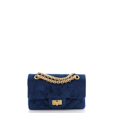 Chanel Reissue 2.55 Flap Bag Quilted Velvet Mini
