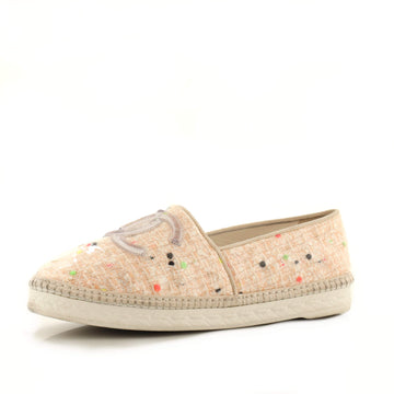 Chanel Chanel CC Espadrilles Tweed and PVC