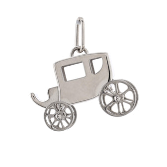 Hermes Carriage Pendant Pendant & Charms Sterling Silver