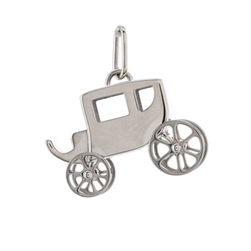 Hermes Carriage Pendant Pendant & Charms Sterling Silver
