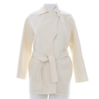 Hermes Women's Esprit Peignoir Hooded Coat Cashmere