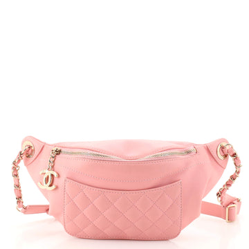 Chanel Bi Classic Waist Bag Quilted Lambskin