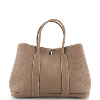 Hermes Garden Party Tote Leather 30