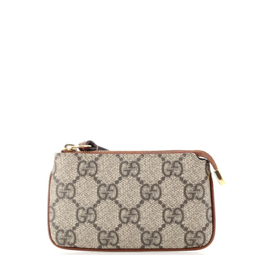 Gucci Key Pouch GG Coated Canvas