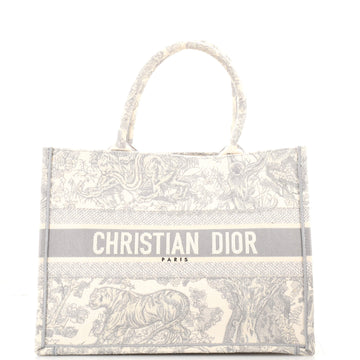 Christian Dior Book Tote Oblique Canvas Medium