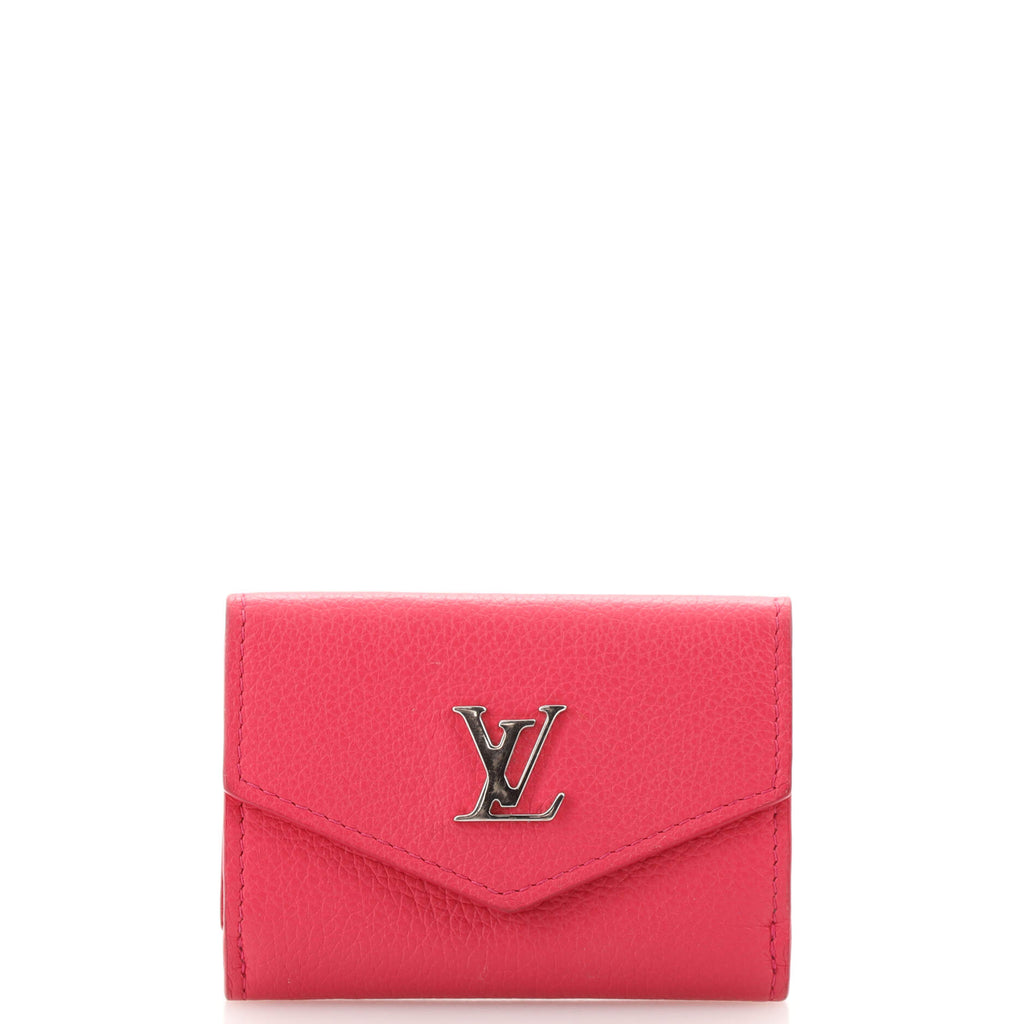 Louis Vuitton Lockmini Wallet Leather Pink 189914241