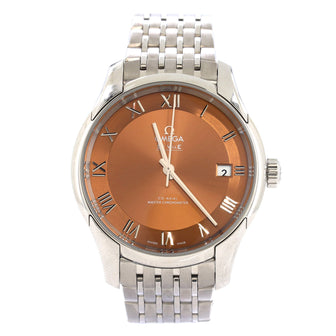 Omega De Ville Hour Vision Co-Axial Master Chronometer Automatic Watch Stainless Steel 41
