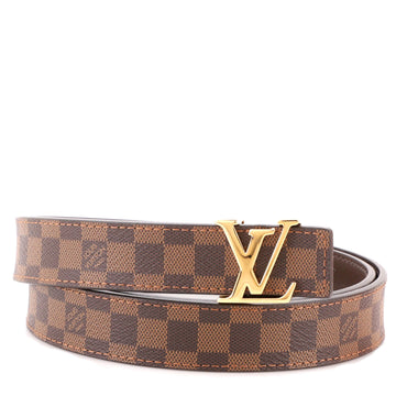 Louis Vuitton LV Initiales Belt Damier Thin