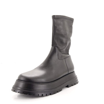 Burberry Women's Hurr Sock Ankle Boots Leather