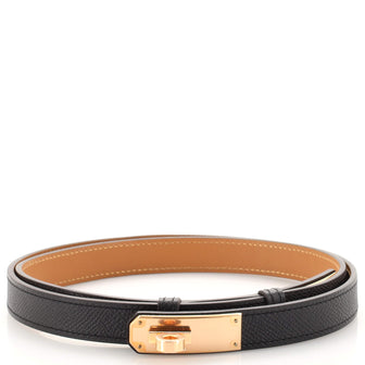 Hermes Kelly Belt Leather Thin