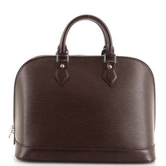 Louis Vuitton Vintage Alma Handbag Epi Leather PM