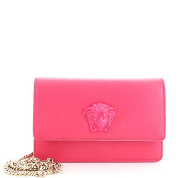Versace Palazzo Medusa Chain Crossbody Bag Leather