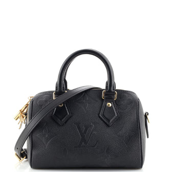 Louis Vuitton Speedy Bandouliere Bag Monogram Empreinte Giant 20