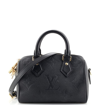 Louis Vuitton Speedy Bandouliere Bag Monogram Empreinte Giant 20