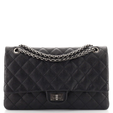 Chanel Reissue 2.55 Flap Bag Quilted Caviar 226