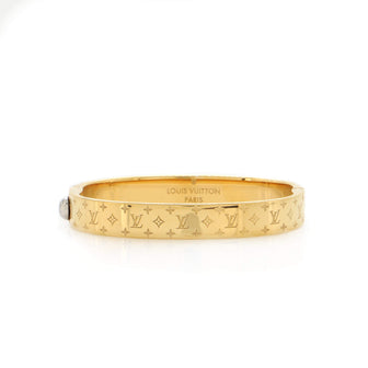 Louis Vuitton Nanogram Cuff Bracelet Metal
