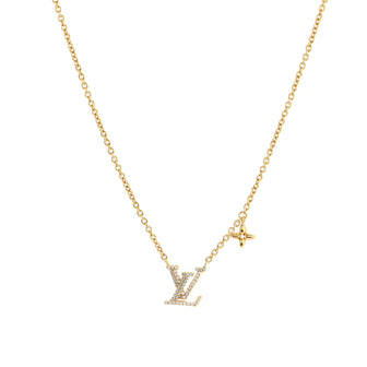Louis Vuitton LV Iconic Necklace Metal with Crystals
