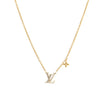 Louis Vuitton, Jewelry, Louis Vuitton Necklace Collier Lv Eclipse Womens  Metal Gold Color M0762