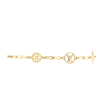 Louis Vuitton Forever Young Bracelet Gold Metal