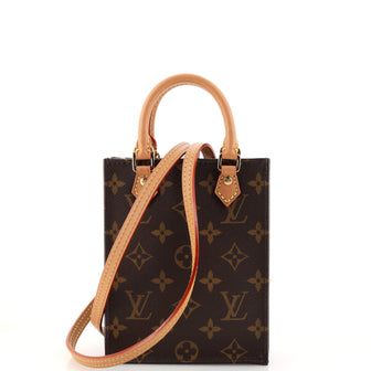 Louis Vuitton Petit Sac Plat Bag Monogram Canvas