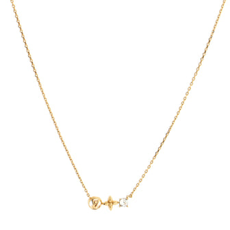 Louis Vuitton Petit Louis Necklace Metal