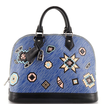Louis Vuitton Alma Handbag Limited Edition Azteque Epi Leather PM