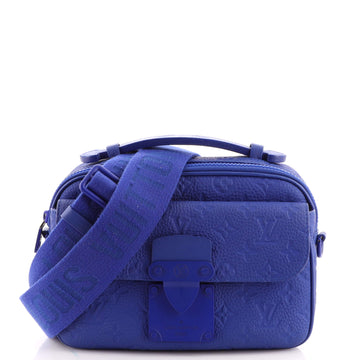 Louis Vuitton S Lock Messenger Bag Monogram Taurillon Leather