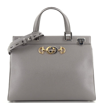 Gucci Zumi Top Handle Bag Leather Medium