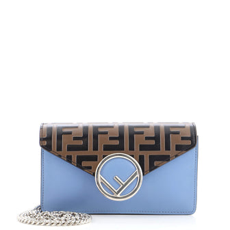 Fendi F is Fendi Convertible Belt Bag Zucca Embossed Leather