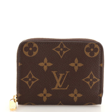Louis Vuitton Zippy Coin Purse Monogram Canvas