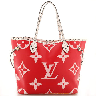 Louis Vuitton Neverfull NM Tote Limited Edition Colored Monogram Giant MM