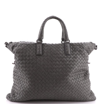 Bottega Veneta Convertible Satchel Intrecciato Nappa Medium