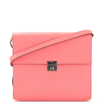 Hermes Clic Wallet on Strap Chevre Mysore 16