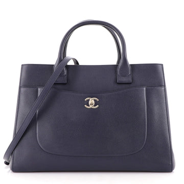 Chanel Neo Executive Tote Grained Calfskin Medium