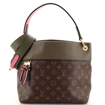Louis Vuitton Tuileries Besace Bag Monogram Canvas with Leather
