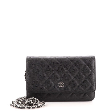 Chanel Wallet on Chain Quilted Caviar