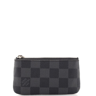 Louis Vuitton Key Pouch Damier Graphite