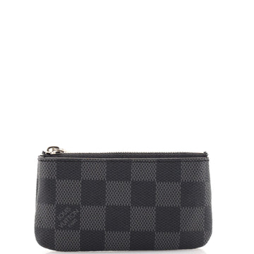 Louis Vuitton Key Pouch Damier Graphite