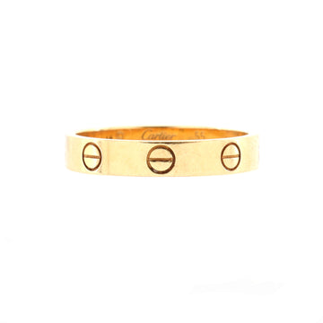Cartier Love Wedding Band Ring 18K Yellow Gold