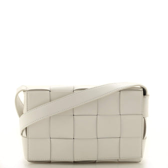 Bottega Veneta Cassette Crossbody Bag Maxi Intrecciato Leather
