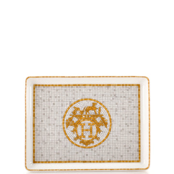 Hermes Mosaique au 24 Sushi Tray Printed Porcelain