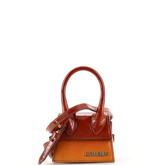 Jacquemus Le Chiquito Bag Patent and Suede Leather Mini