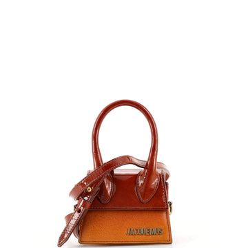 Jacquemus Le Chiquito Bag Patent and Suede Leather Mini