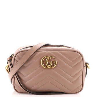 Gucci GG Marmont Shoulder Bag Matelasse Leather Mini