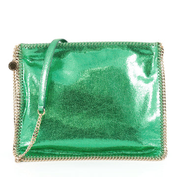 Stella McCartney Falabella Crossbody Messenger Bag Shaggy Deer Medium Green 1925736